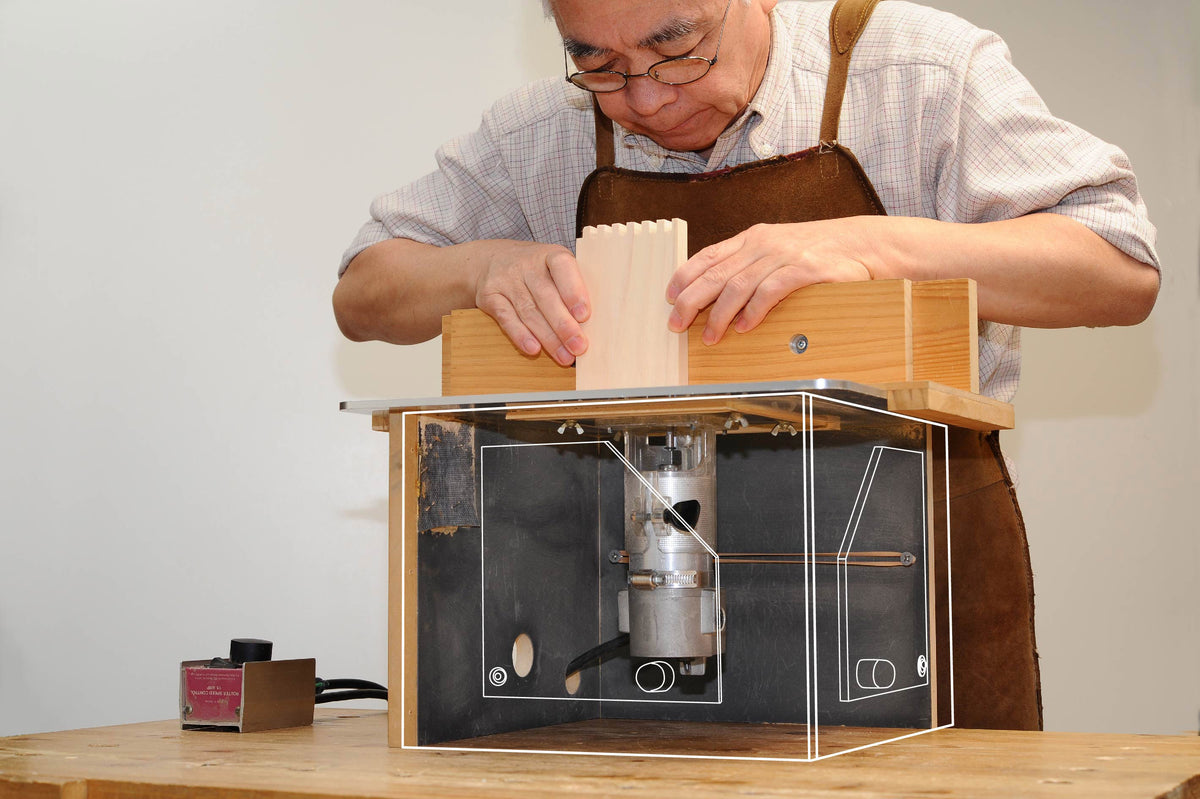 MIRAI Aluminum Trimming Router Tabletop