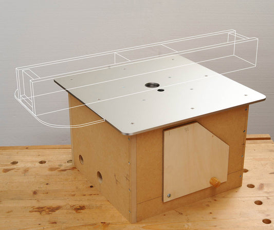 MIRAI Aluminum Trimming Router Tabletop
