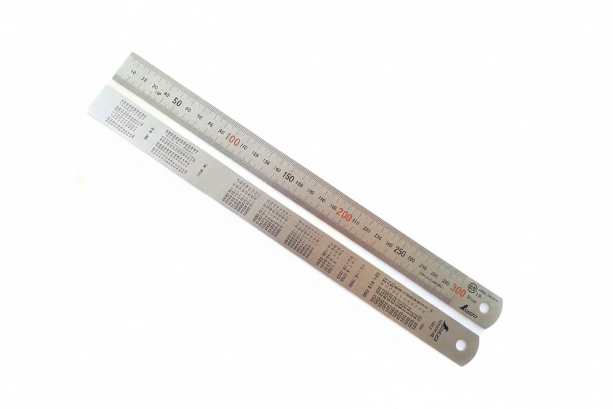 Shinwa Stainless Steel Rulers and Stops